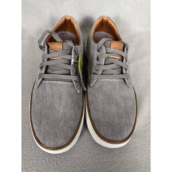 Skechers Mens Relaxed Fit Moreno-Ederson Oxford Lace-Up Shoes Size 7 Taupe NWOB main image 6